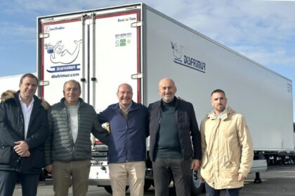 Disfrimur renueva su flota de semirremolques frigoríficos con Evolution de Lecitrailer