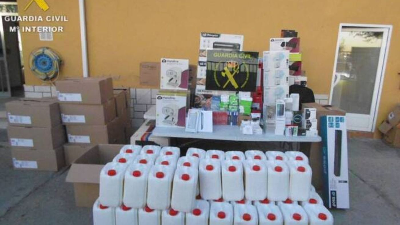 Desarticulada una organización dedicada al robo en el interior de camiones en Toledo
