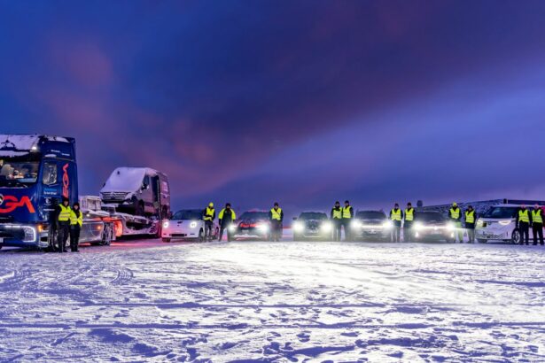 El eActros 600 conquista el Círculo Polar Ártico