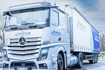 El Grupo Rhenus prueba el Mercedes-Benz GenH2 Truck de hidrógeno
