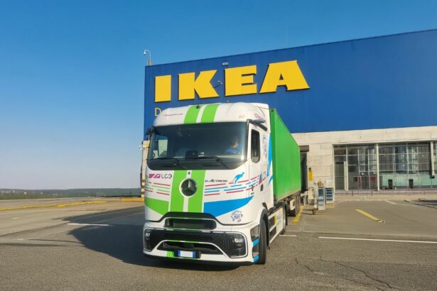 IKEA acelera la descarbonización del transporte por carretera en Italia con camiones eléctricos