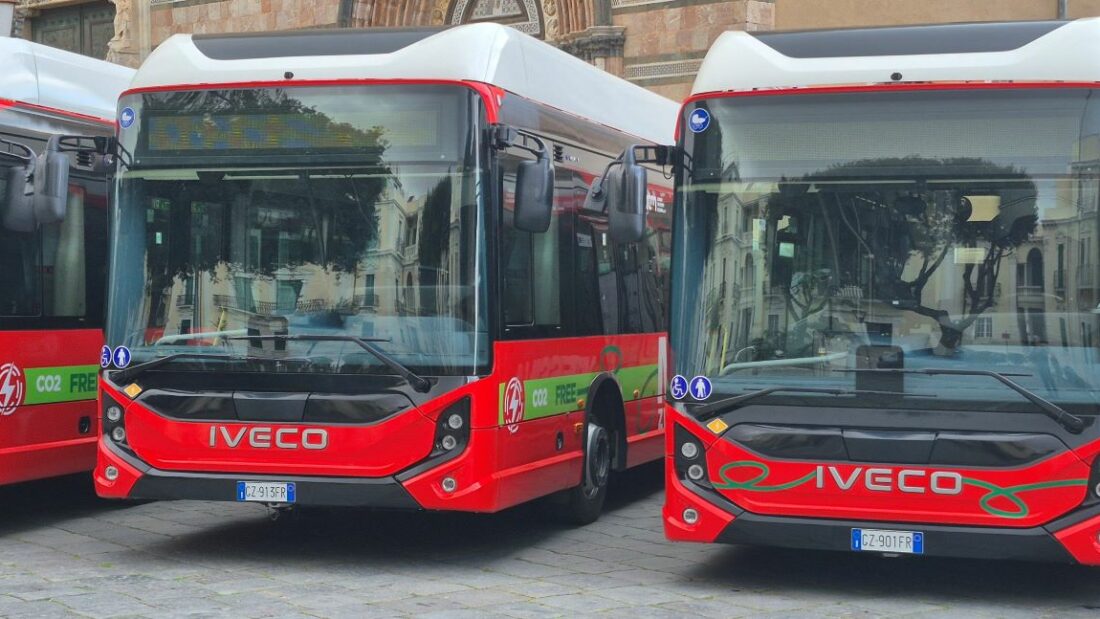 El transporte público de Messina incorpora 29 autobuses eléctricos IVECO E-WAY