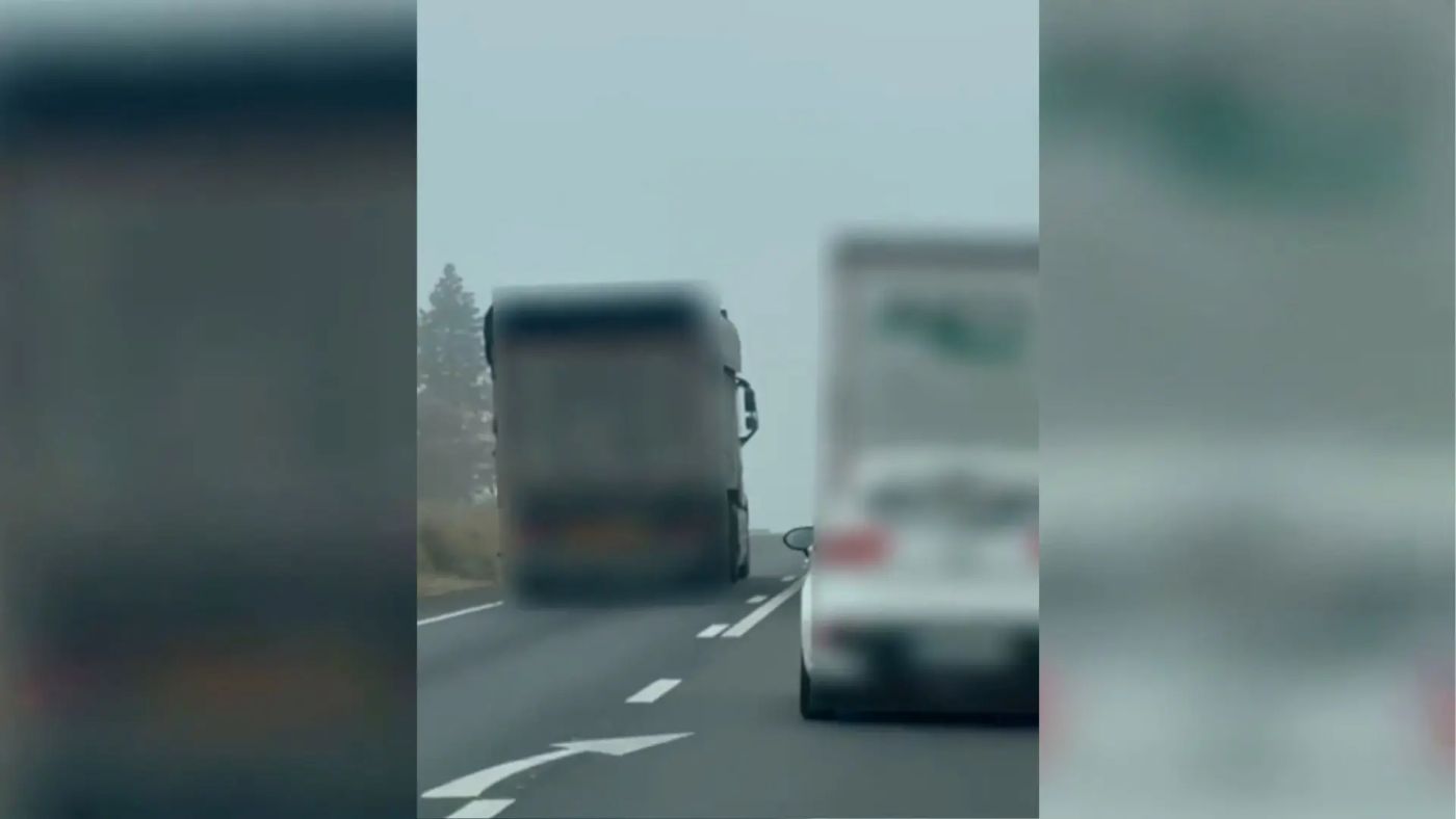 Investigado un camionero por conducción con temeridad manifiesta