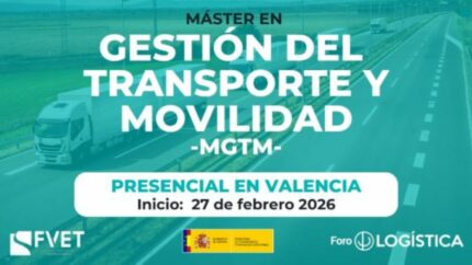 Becas del 90% para el Máster en Gestión de transporte y Movilidad en Valencia