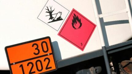 Inspección y control por riesgos inherentes al transporte de mercancías peligrosas por carretera