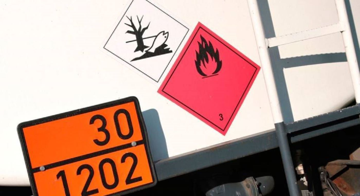 Inspección y control por riesgos inherentes al transporte de mercancías peligrosas por carretera