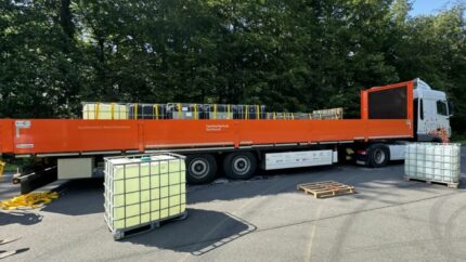 Remolques que pesan la cara y registran el estado de la carretera pueden ser una realidad