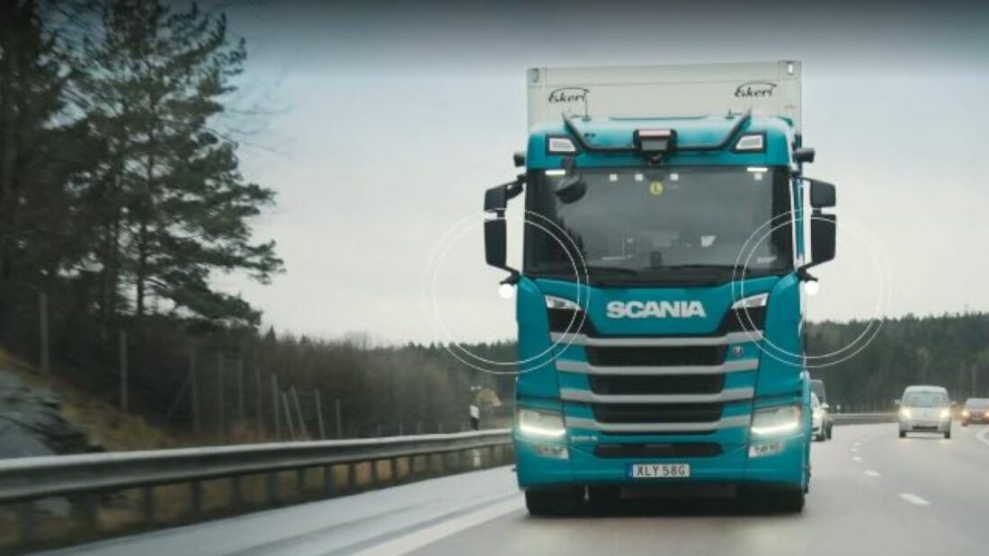 Scania está probando un camión autónomo con tecnología 5G en Suecia