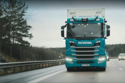Scania está probando un camión autónomo con tecnología 5G en Suecia