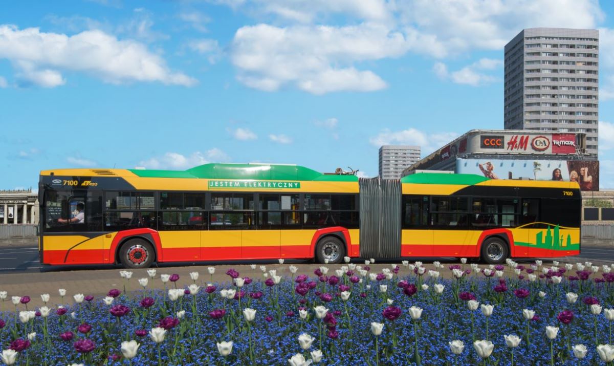 MZA Varsovia amplía su pedido con 79 autobuses eléctricos Solaris. Foto: Solaris MZA Varsovia amplía su pedido con 79 autobuses eléctricos Solaris