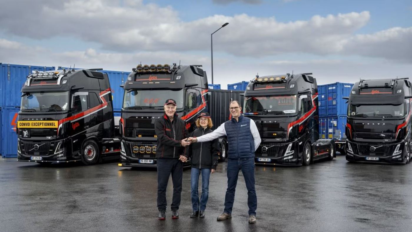 LGTN incorpora a su flota 26 camiones Volvo FH XXL