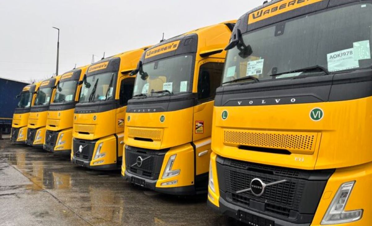 Waberer's invierte 57 millones en 925 camiones para renovar su flota en 2026. Foto: Waberer's Waberer's invierte 57 millones en 925 camiones para renovar su flota en 2026