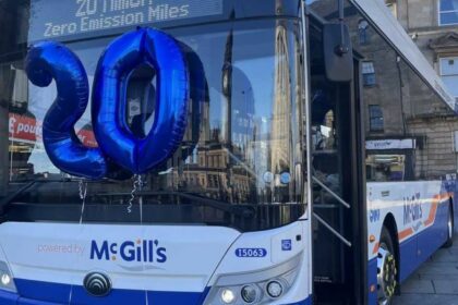 McGill's alcanza más de 32 millones de kilómetros recorridos con autobuses eléctricos