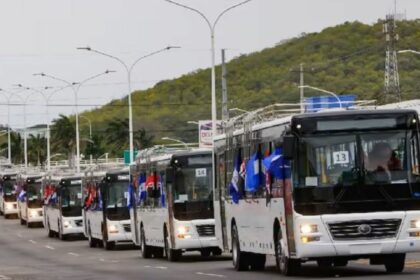 180 autobuses Yutong de última generación llegan a Nicaragua