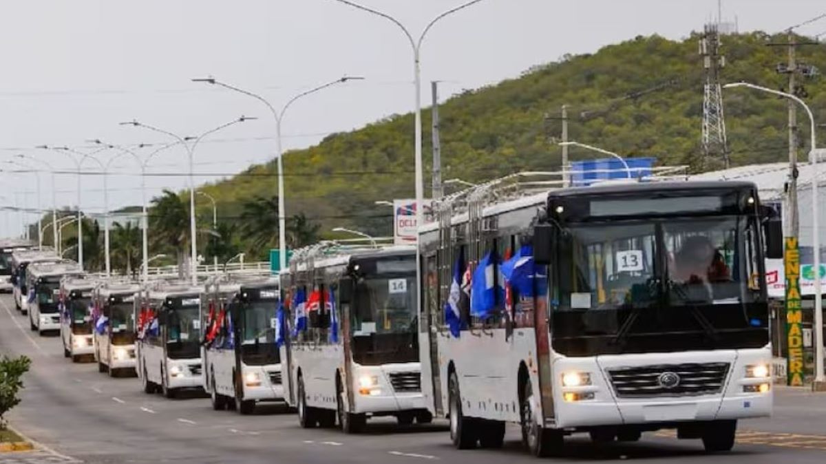 180 autobuses Yutong de última generación llegan a Nicaragua