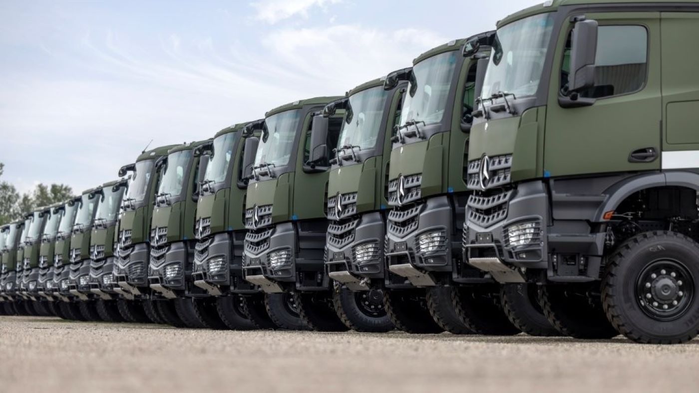 Daimler Truck se asocia con el fabricante alemán de drones Quantum Systems. Foto: Daimler Truck Daimler Truck se asocia con el fabricante alemán de drones Quantum Systems
