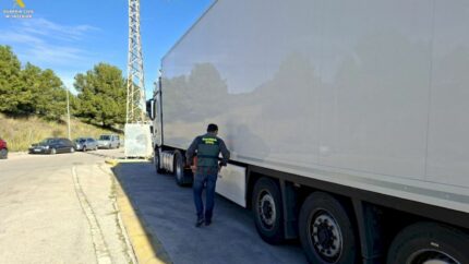 Detenido por robar un semirremolque estacionado en un aparcamiento de Xeraco, Valencia