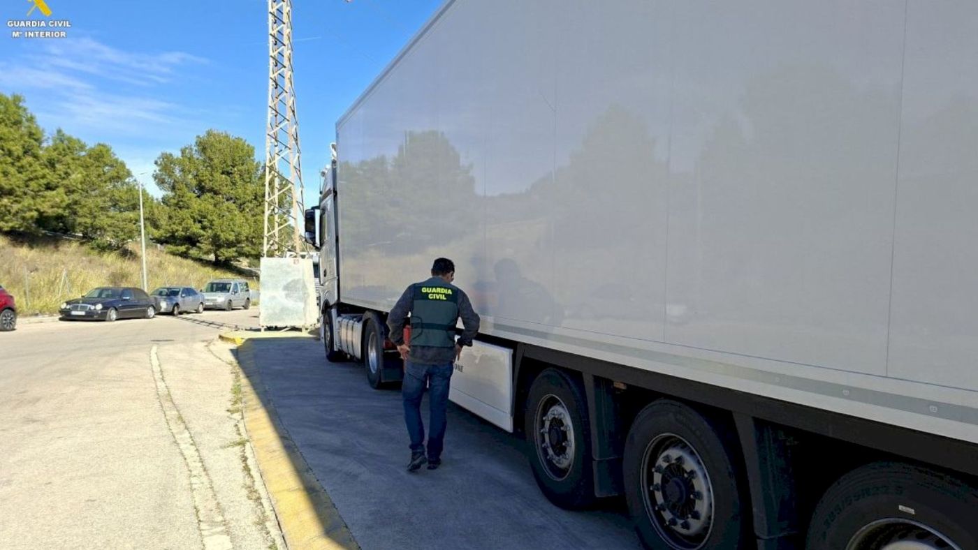 Detenido por robar un semirremolque estacionado en un aparcamiento de Xeraco, Valencia