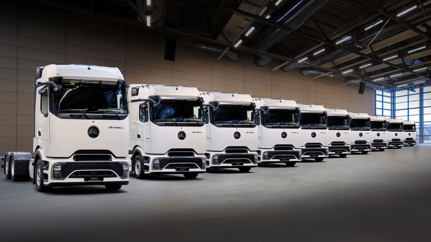 Girteka y Mercedes-Benz Trucks firman un acuerdo para la entrega de 500 camiones Actros L ProCabin