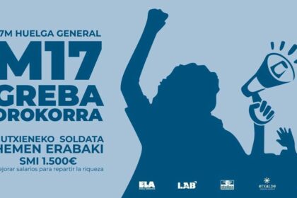 El Gobierno de Navarra establece los servicios mínimos ante la huelga convocada para el 17 de marzo