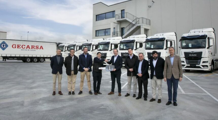Gecarsa incorpora a su flota 15 camiones MAN TGX 18.480 D30 PowerLion