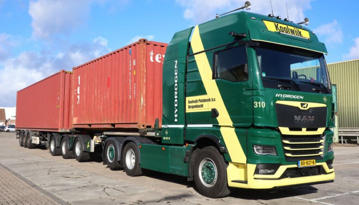 Koolwijk Logistics estrena el primer camión de hidrógeno MAN hTGX