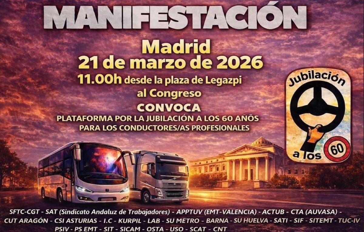 En la Radio de Diario de Transporte: El sindicato SAT y la jubilación a los 60 años