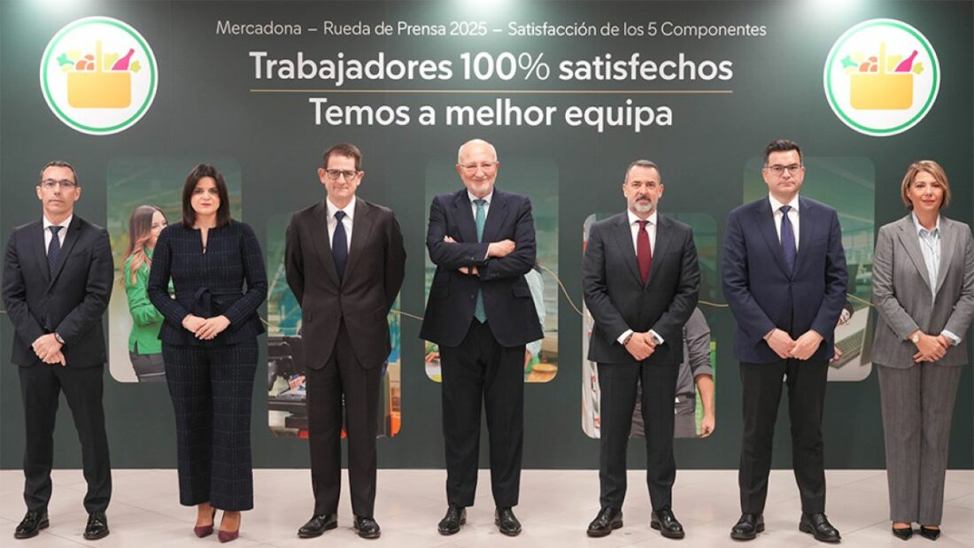 Mercadona facturó en 2025 41.858 millones, un 8% más