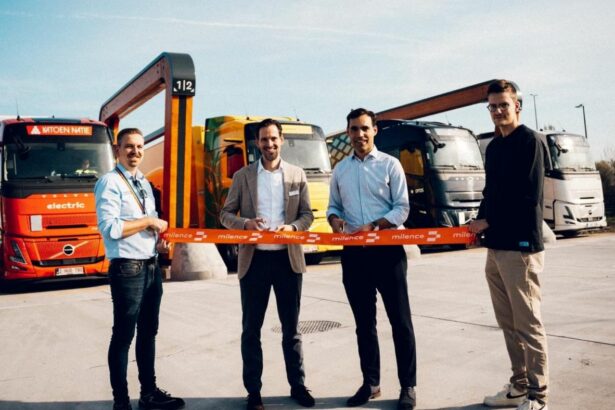 Milence refuerza su red en Bélgica con un cuarto centro de carga en la fábrica de Volvo en Gante