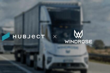 Hubject y Windrose se asocian para la recarga Plug&Charge y Megawatt de camiones eléctricos