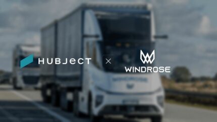 Hubject y Windrose se asocian para la recarga Plug&Charge y Megawatt de camiones eléctricos