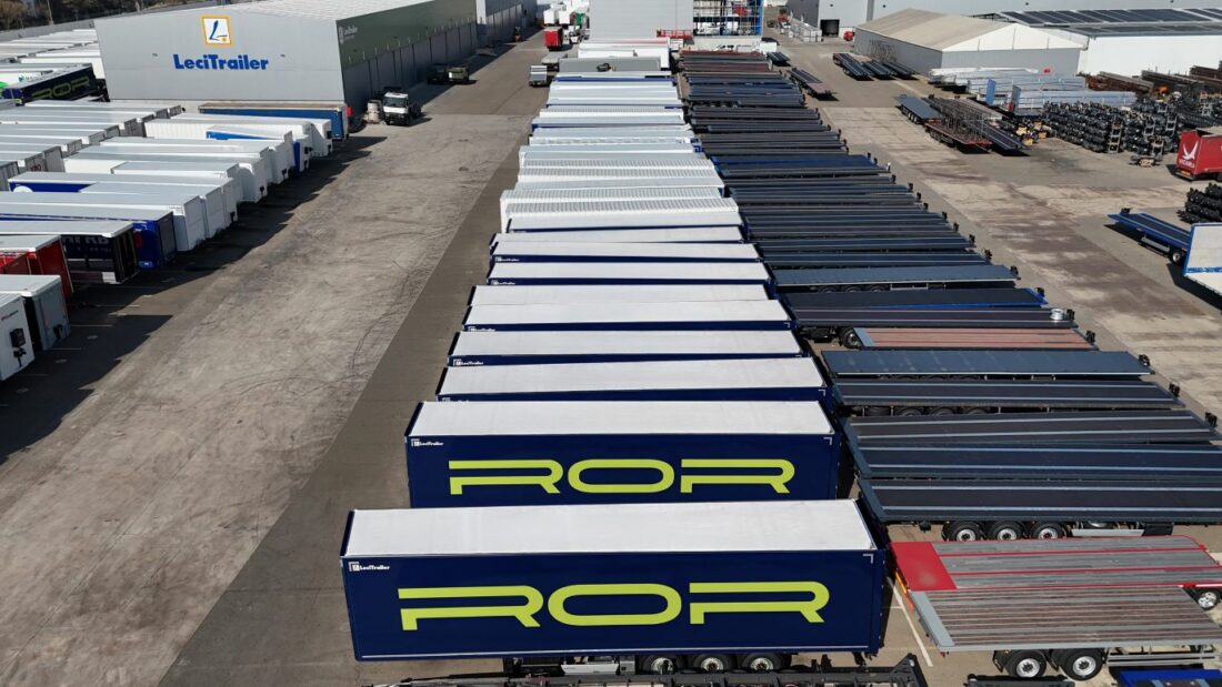 ROR Operador Logístico incorpora a su flota 37 semirremolques Lecitrailer
