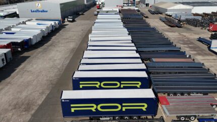 ROR Operador Logístico incorpora a su flota 37 semirremolques Lecitrailer