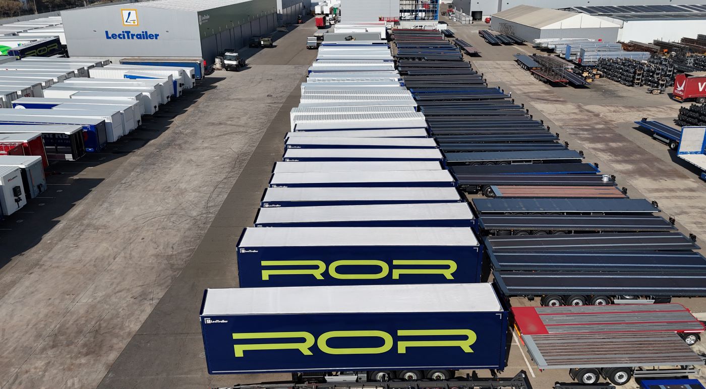 ROR Operador Logístico incorpora a su flota 37 semirremolques Lecitrailer