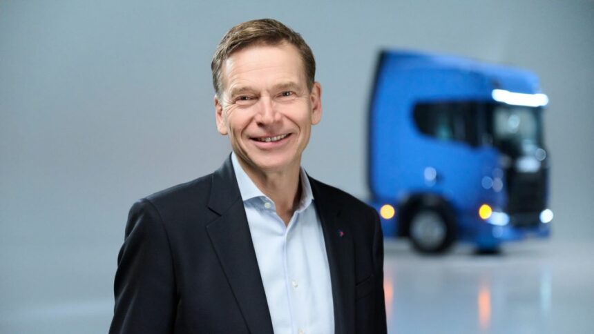 Christian Levin CEO de Scania: "La confianza de los clientes se fortalece a pesar de los continuos desafíos del mercado"