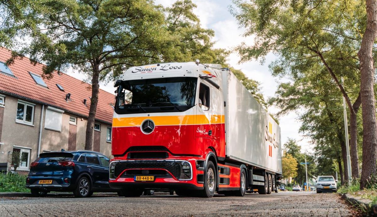 Simon Loos hace un pedido de 75 camiones eléctricos Mercedes-Benz eActros 600