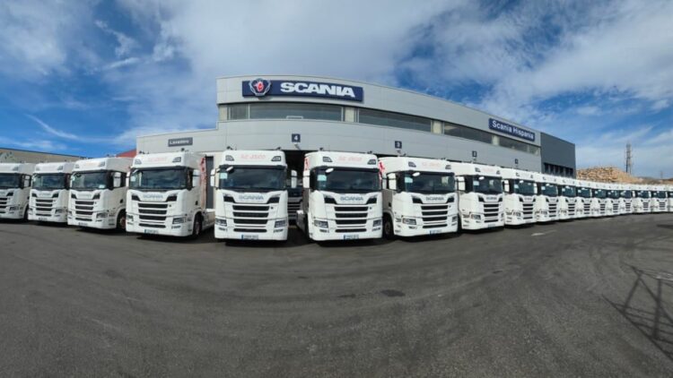 Transportes EuroPérez amplía su flota con 20 camiones Scania 