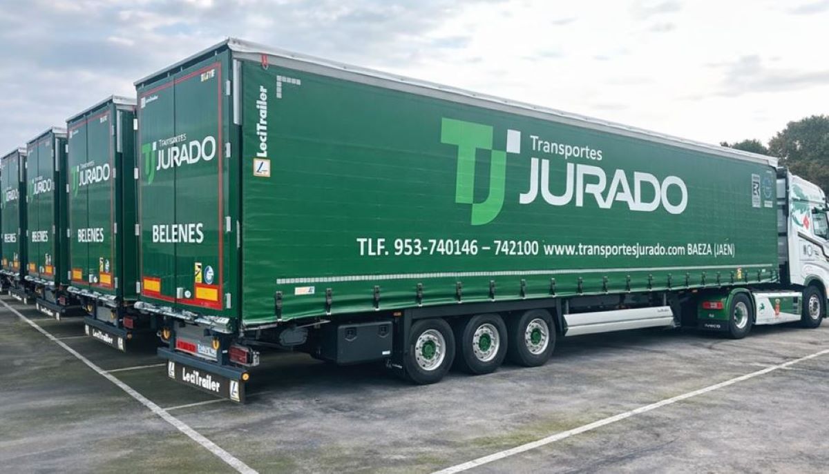 17 semirremolques Lecitrailer para renovar la flota de Transportes Jurado