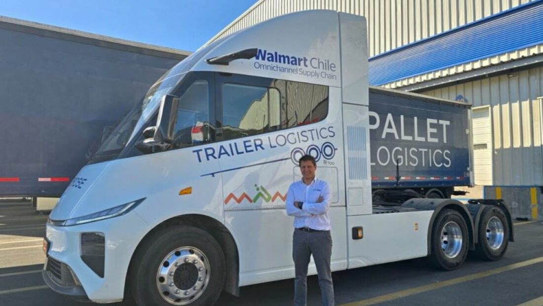 Trailer Logistics introduce en Chile el camión eléctrico Windrose