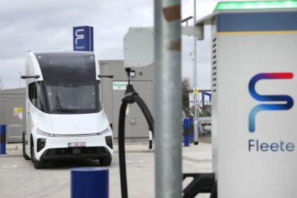 Windrose presenta su nuevo camión eléctrico en Reino Unido