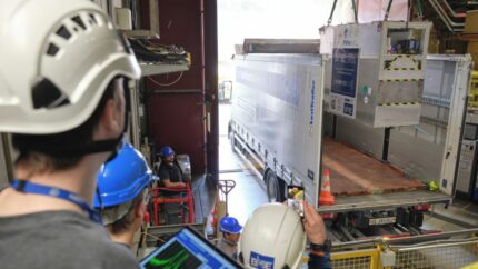 Antimateria transportada por carretera por primera vez