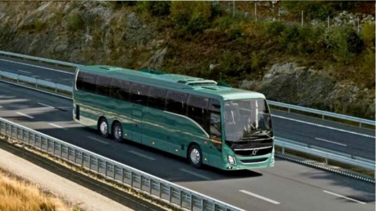 El nuevo autocar eléctrico de Volvo se estrena en la empresa sueca Vy flygbussarna
