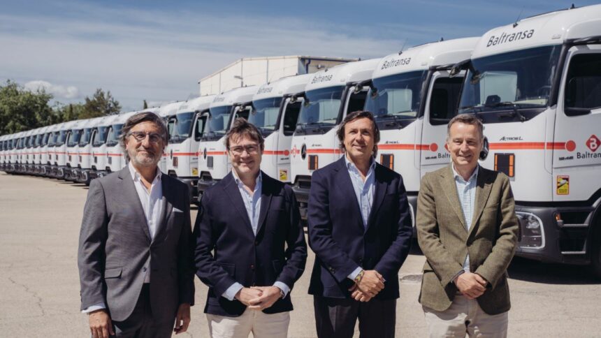 Baltransa incorpora a su flota 25 camiones Mercedes-Benz Actros 1846 LS StreamSpace ProCabin