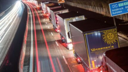 Asociaciones internacionales de transporte esperan la sentencia del TJUE sobre el tráfico en el Brennero