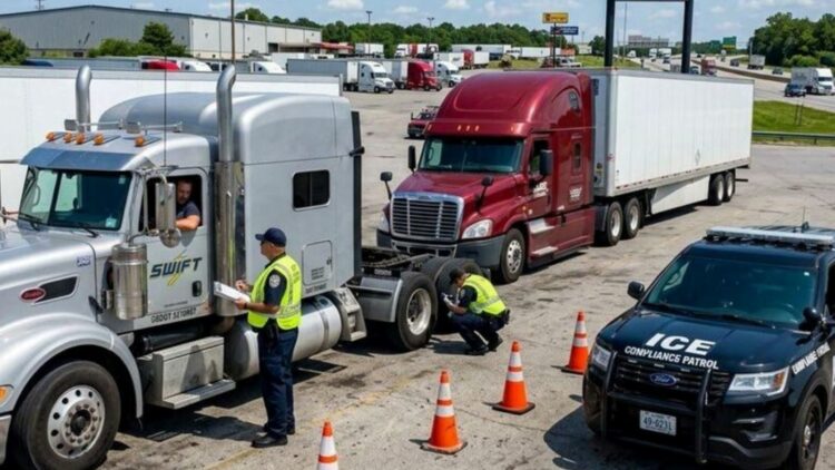 Las empresas de transporte de Estados Unidos no encuentran camioneros