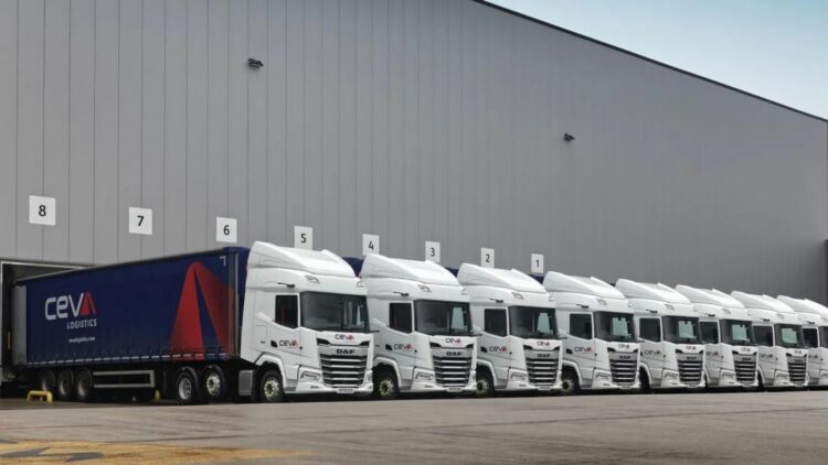 CEVA Logistics refuerza su red de transporte en el Reino Unido con 150 camiones de bajas emisiones