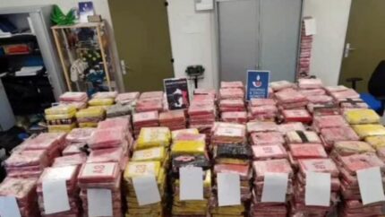 Incautan 1.145 kilos de cocaína en un camión procedente de Portugal