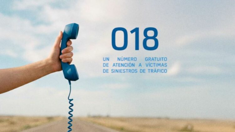Nuevo número de teléfono 018 para atender a las víctimas de accidentes de tráfico