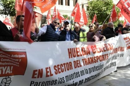 Los conductores profesionales podrían hacer huelga si el Gobierno no les concede la jubilación anticipada