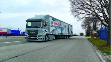 De París a Berlín con un camión eléctrico MAN eTruck